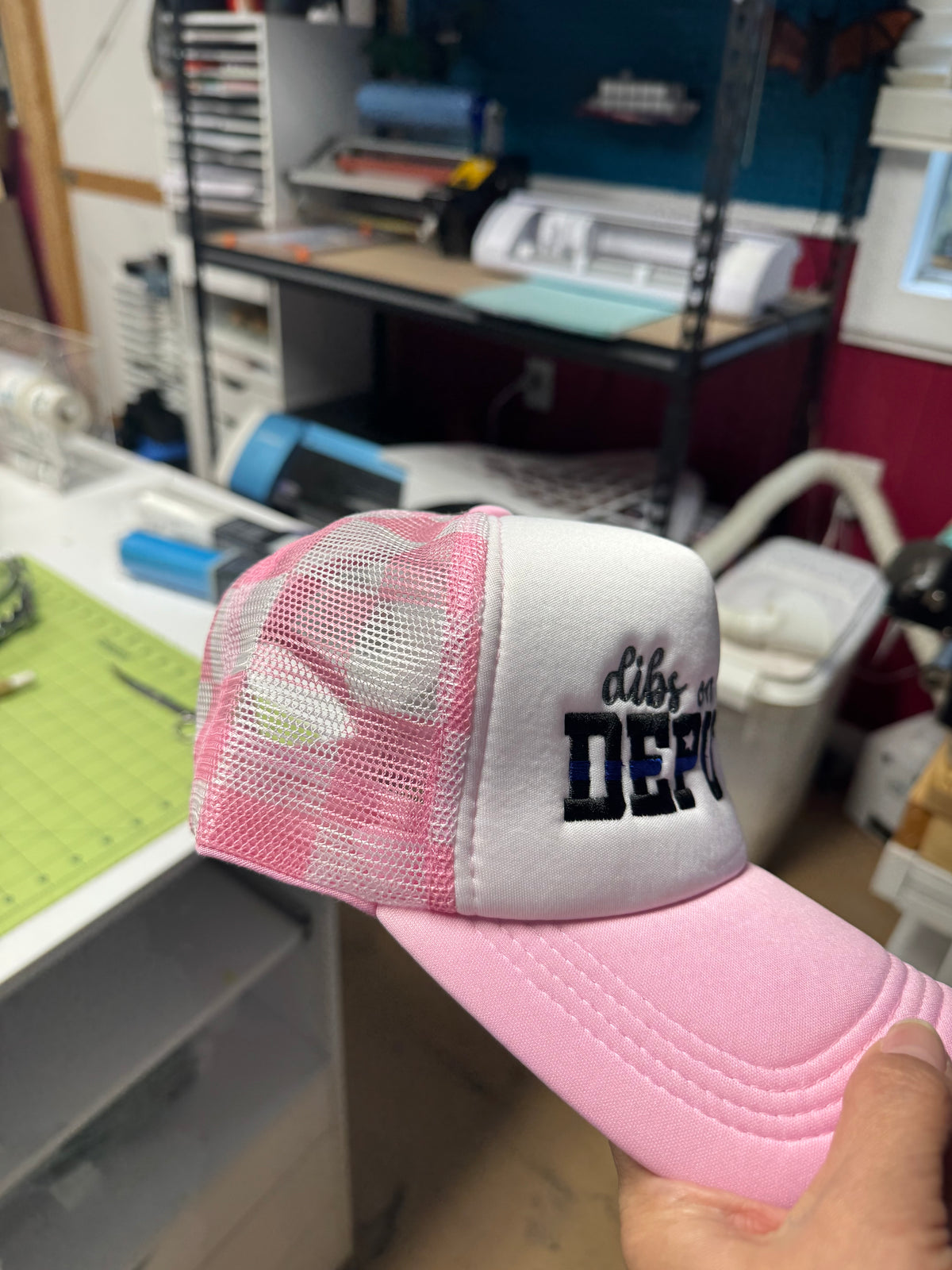 Dibs On The Deputy (Embroidery)