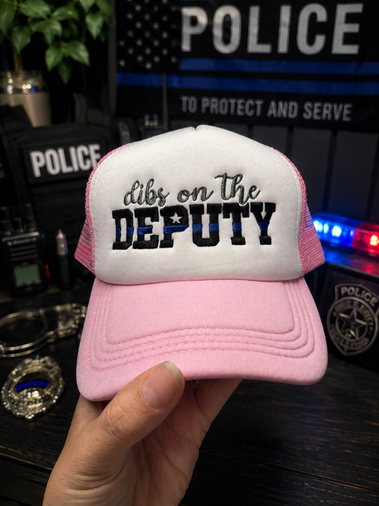 Dibs On The Deputy (Embroidery)