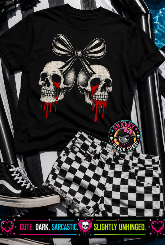 Bleeding Skull Bow