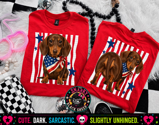 Patriotic Dotson (wiener)￼