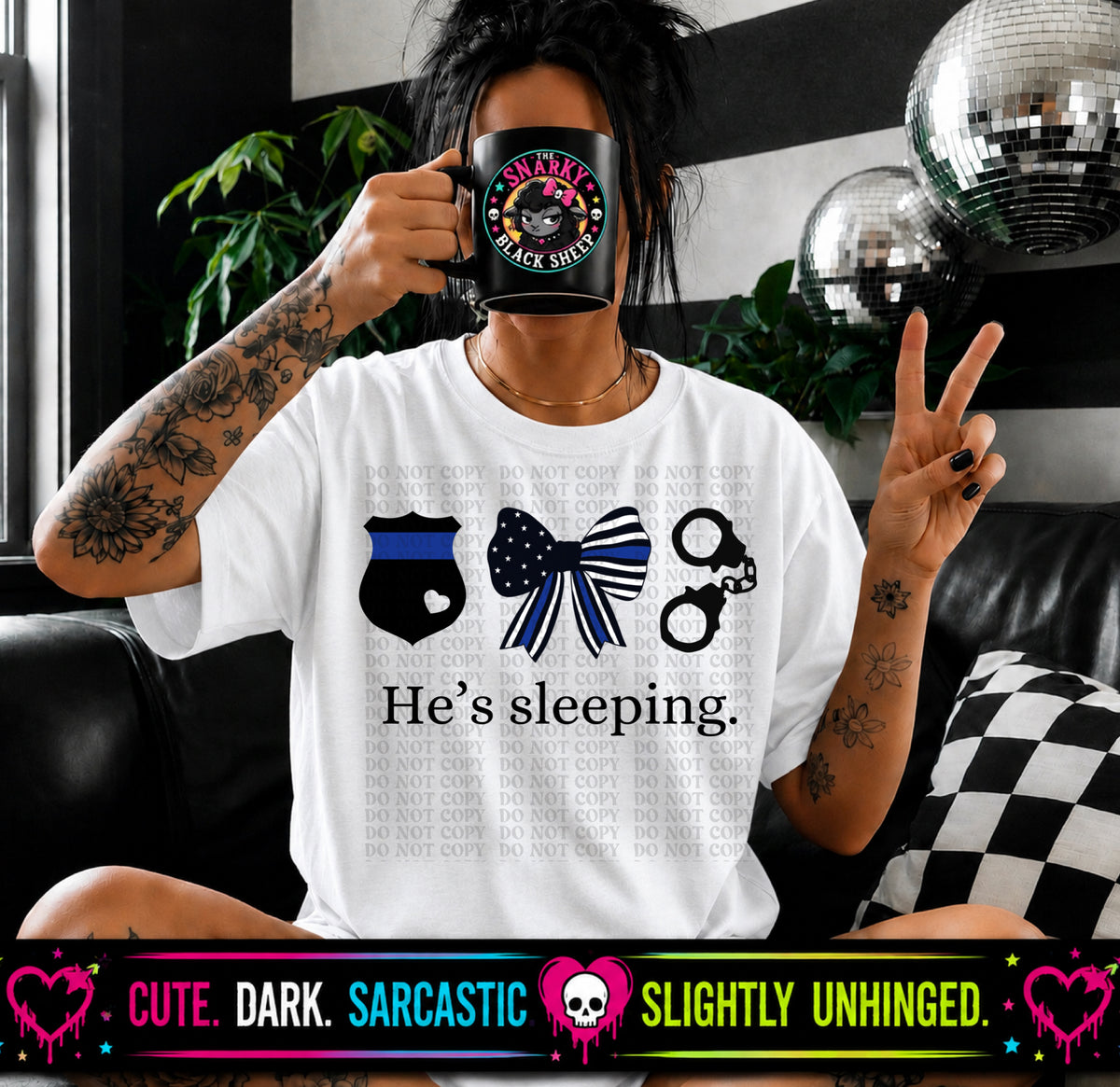 Hes Sleeping