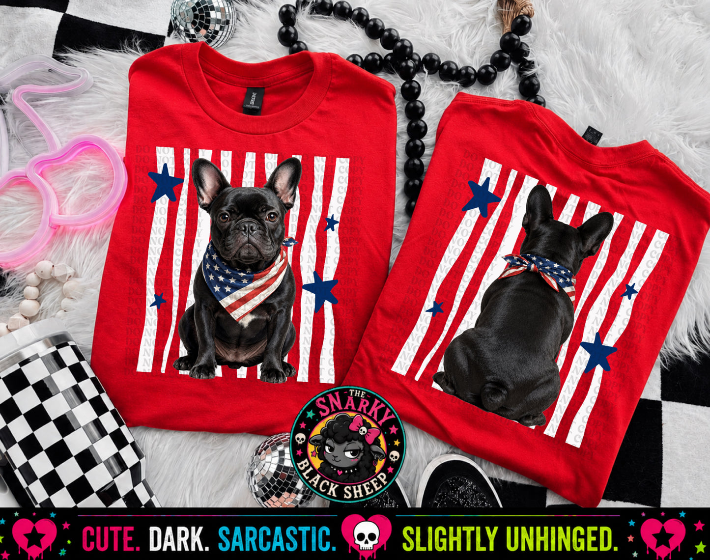 Patriotic Frenchie (Black)