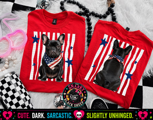 Patriotic Frenchie (Black)