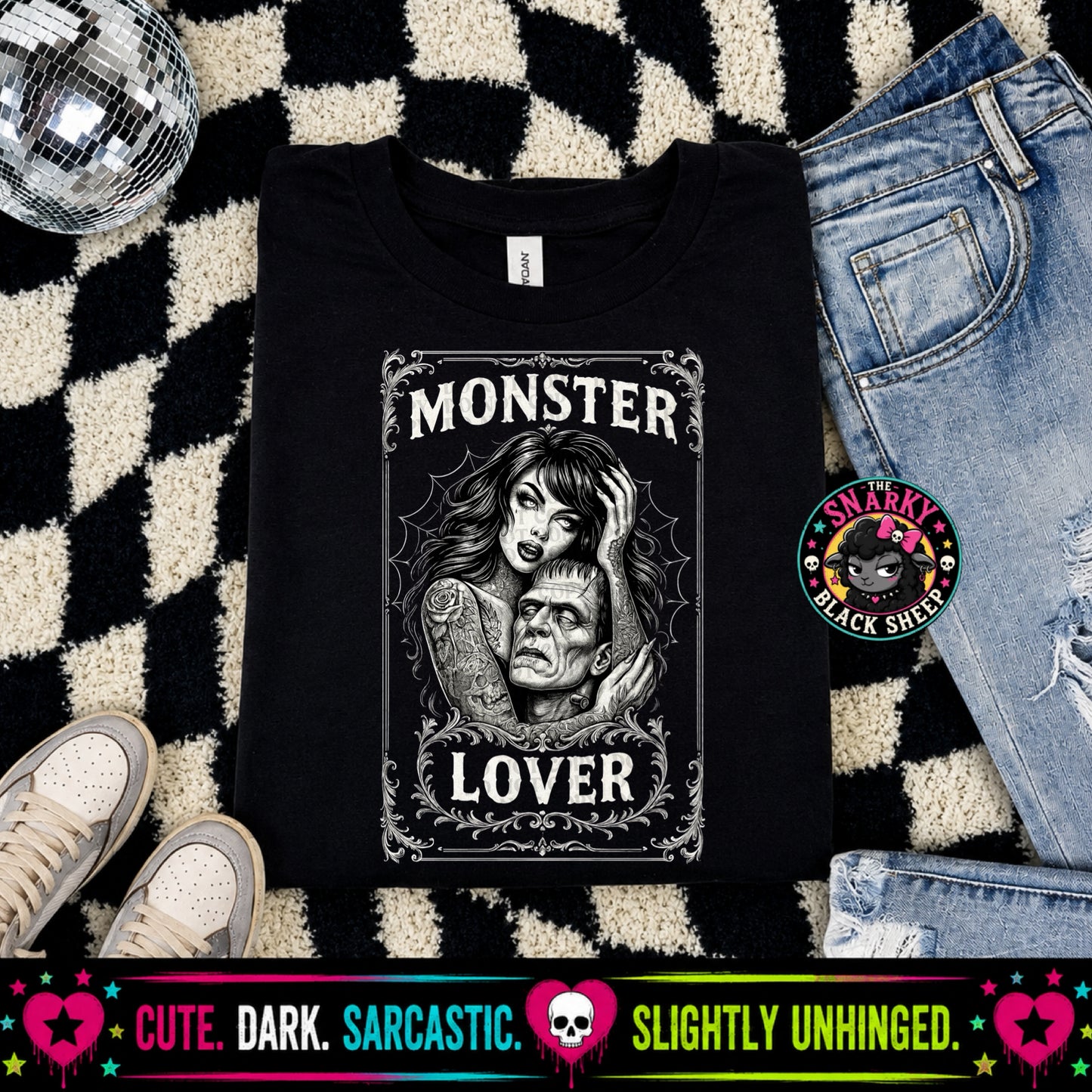 Monster Lover (black/white)