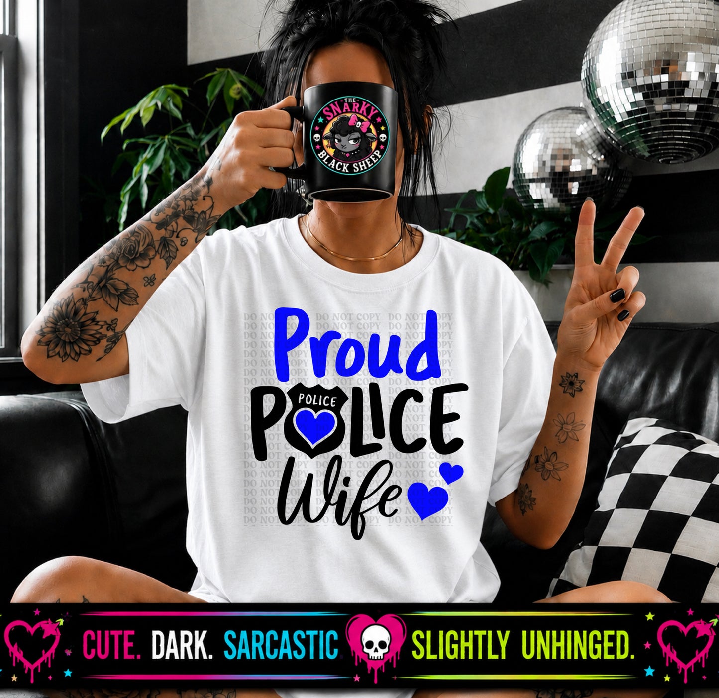 Proud Police Wife