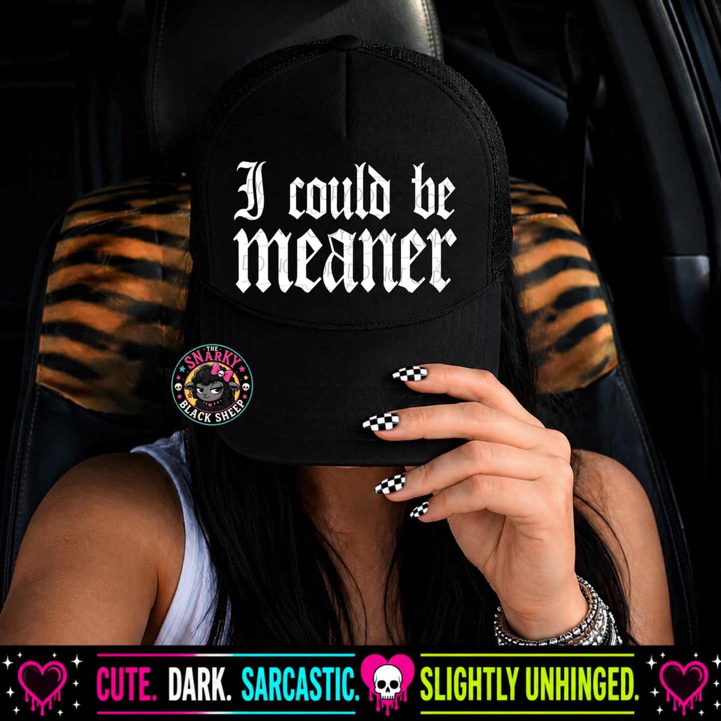 I Could Be Meaner (White)