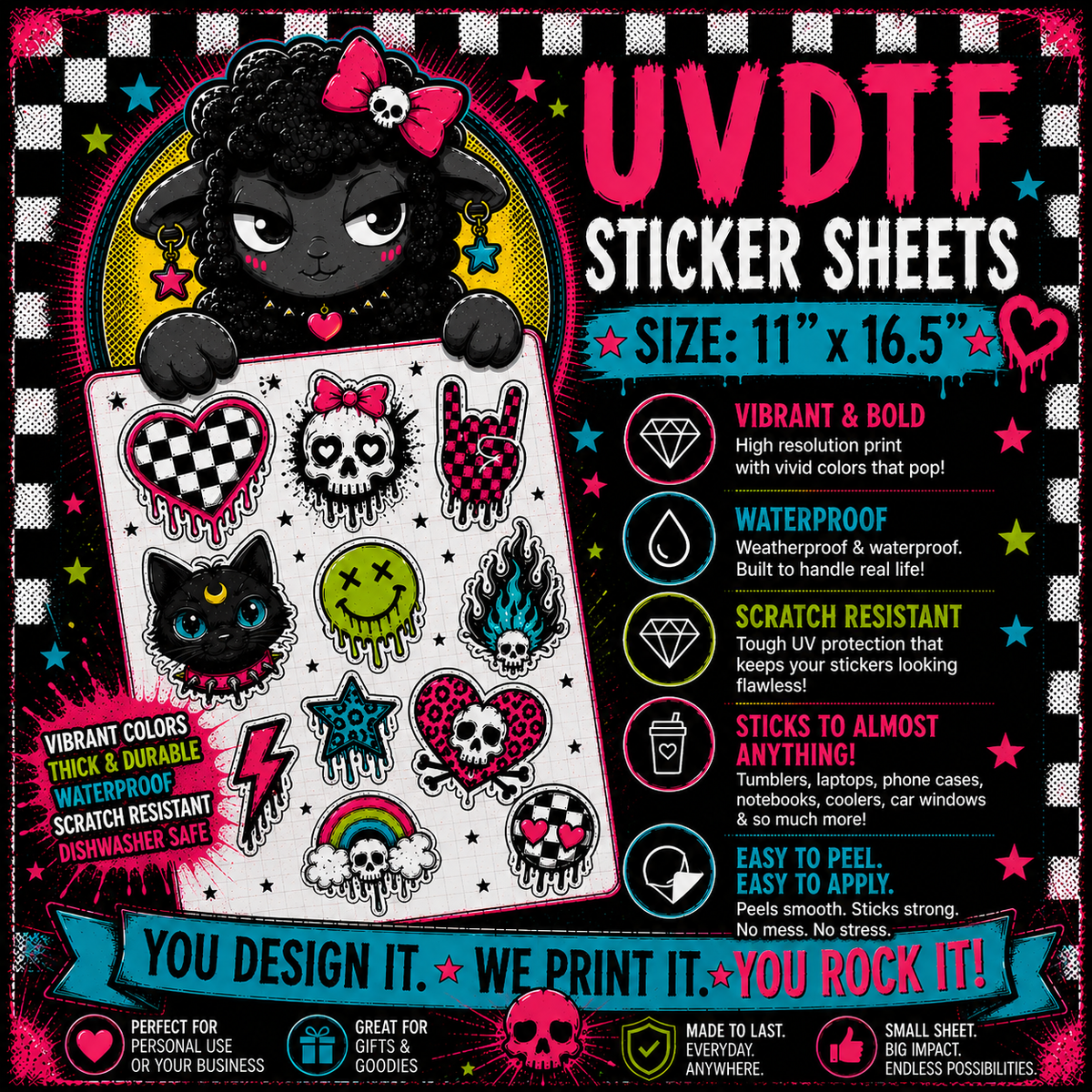 UVDTF Sheet