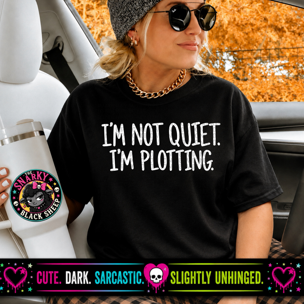 I’m Not Quiet. I’m Plotting.