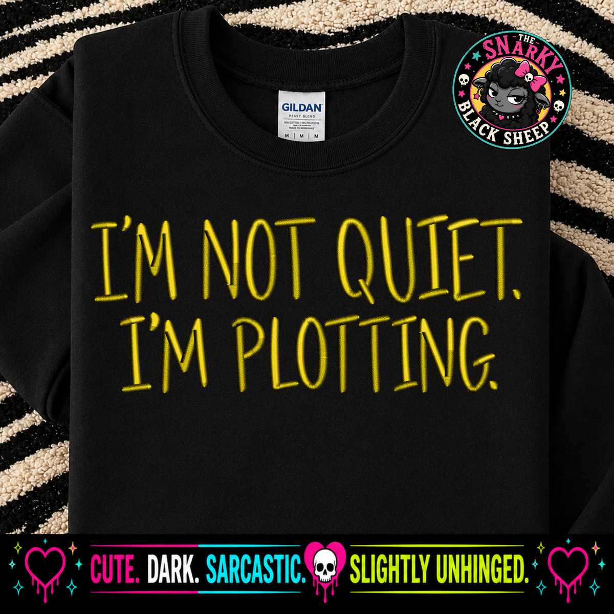 I’m Not Quiet. I’m Plotting.