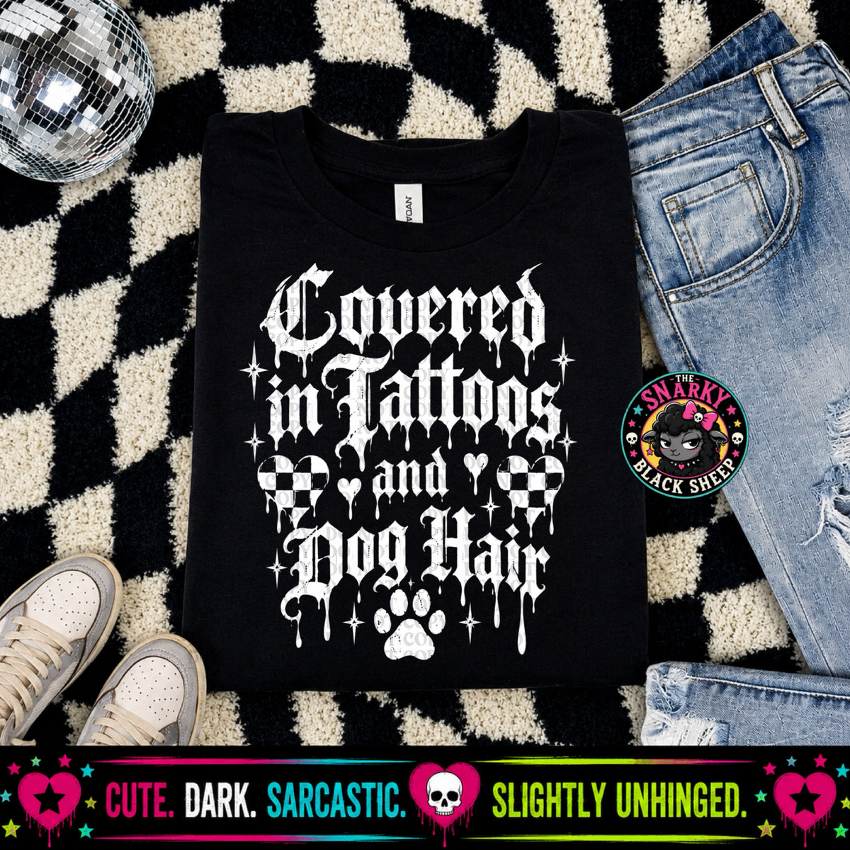 Covered In Tattoos And Dog Hair