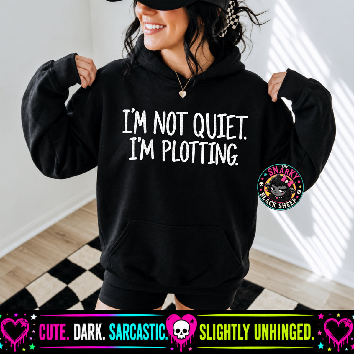 I’m Not Quiet. I’m Plotting