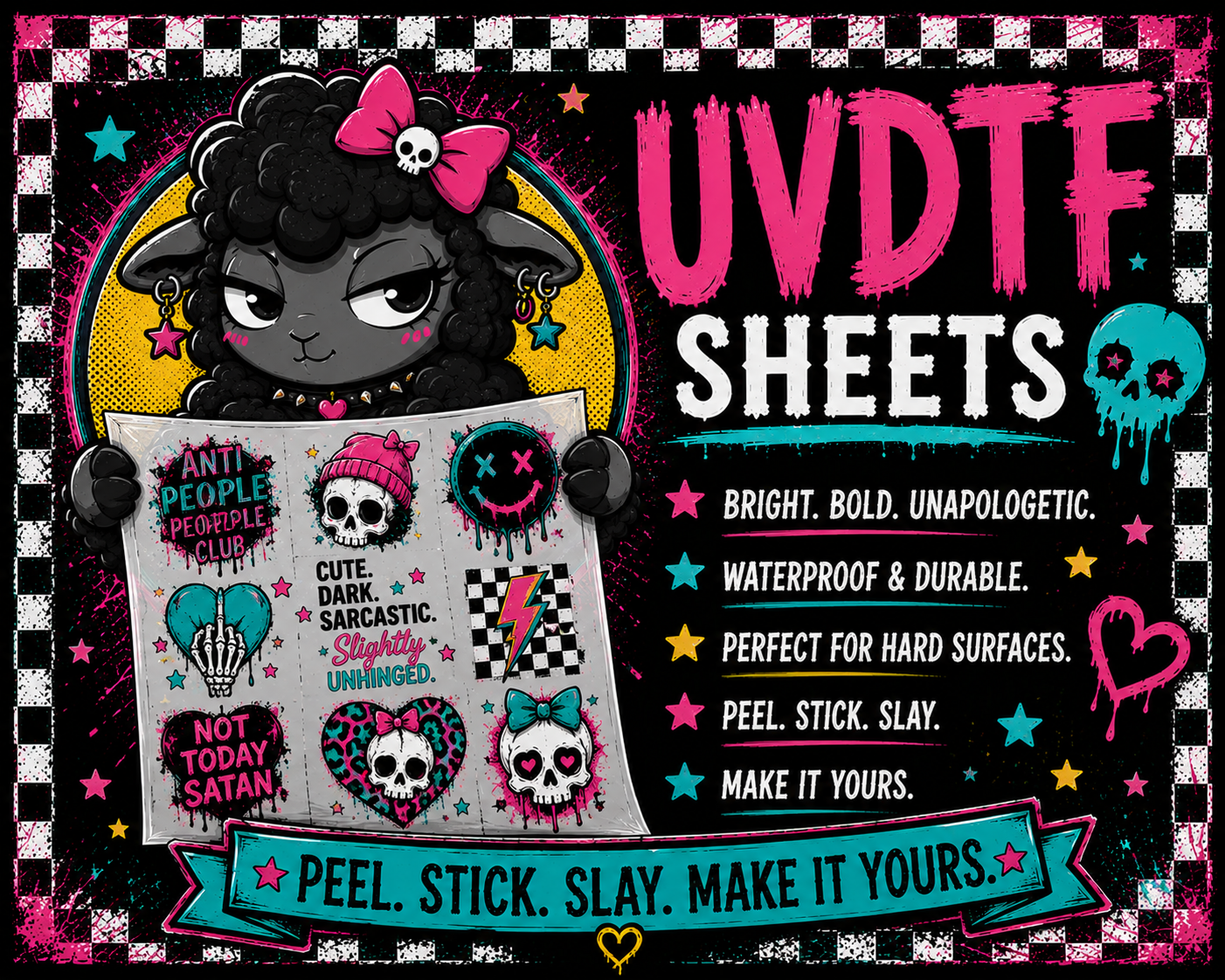 UVDTF Sheet