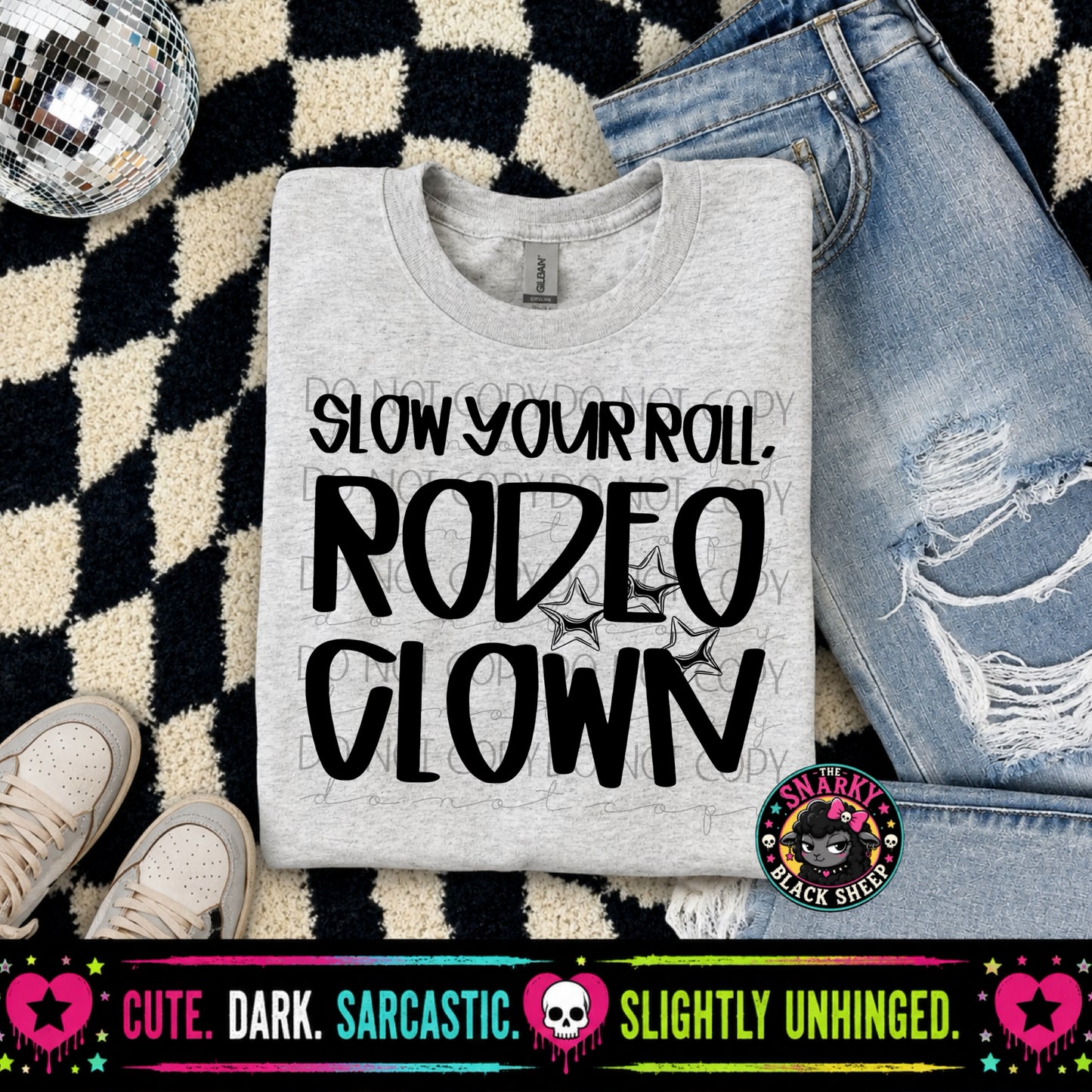 Slow Your Roll Rodeo Clown